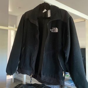 North face black fleece XS zip up